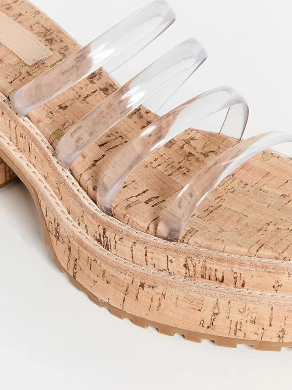 CULT GAIA ❤️‍🔥 SEV CLEAR PLATFORM SANDAL NWT SIZE 9.5